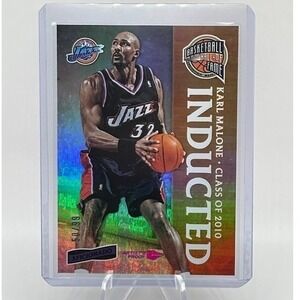 Karl Malone Artist Proof #d/99 2016 Panini Aficionado #147 NBA Utah Jazz